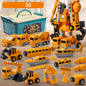 Children's Magnetic Engineering Car Assembly Toy